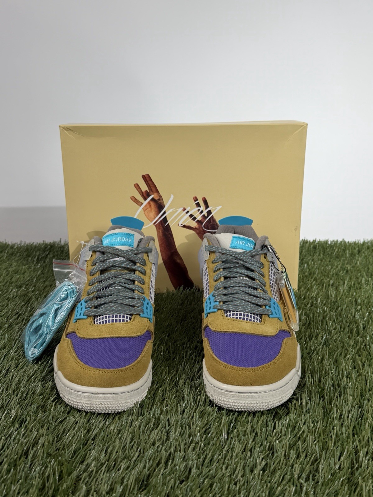 Jordan Air Jordan 4 Retro SP x Union Desert Moss DJ5718-300 Purple 2021