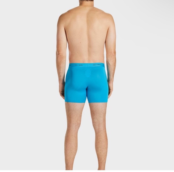 Pair of Thieves Men’s Quick Dry Boxer Briefs 3pk – Blue Medium Size 31” -33” New