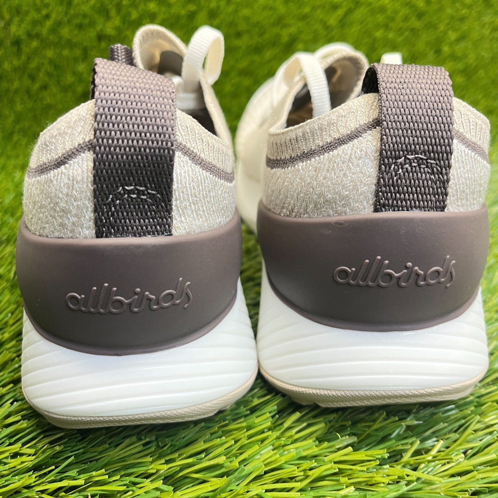 Allbirds Tree Glider Womens Size 7 Beige Brown Athletic Running Shoes Sneakers