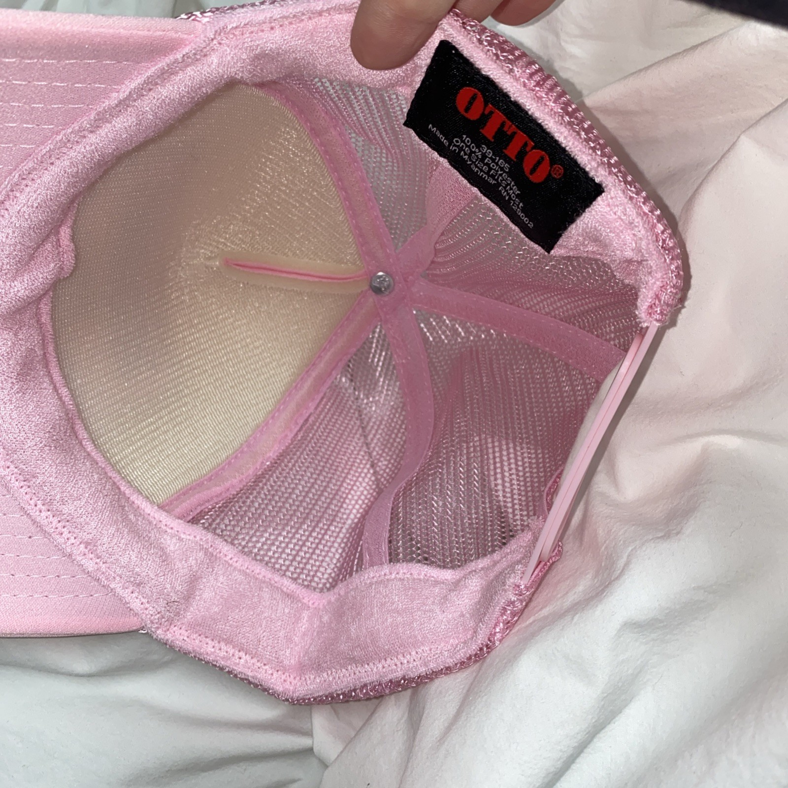YEEHAWS and HELLNAWS pink mesh trucker snapback hat cap New!