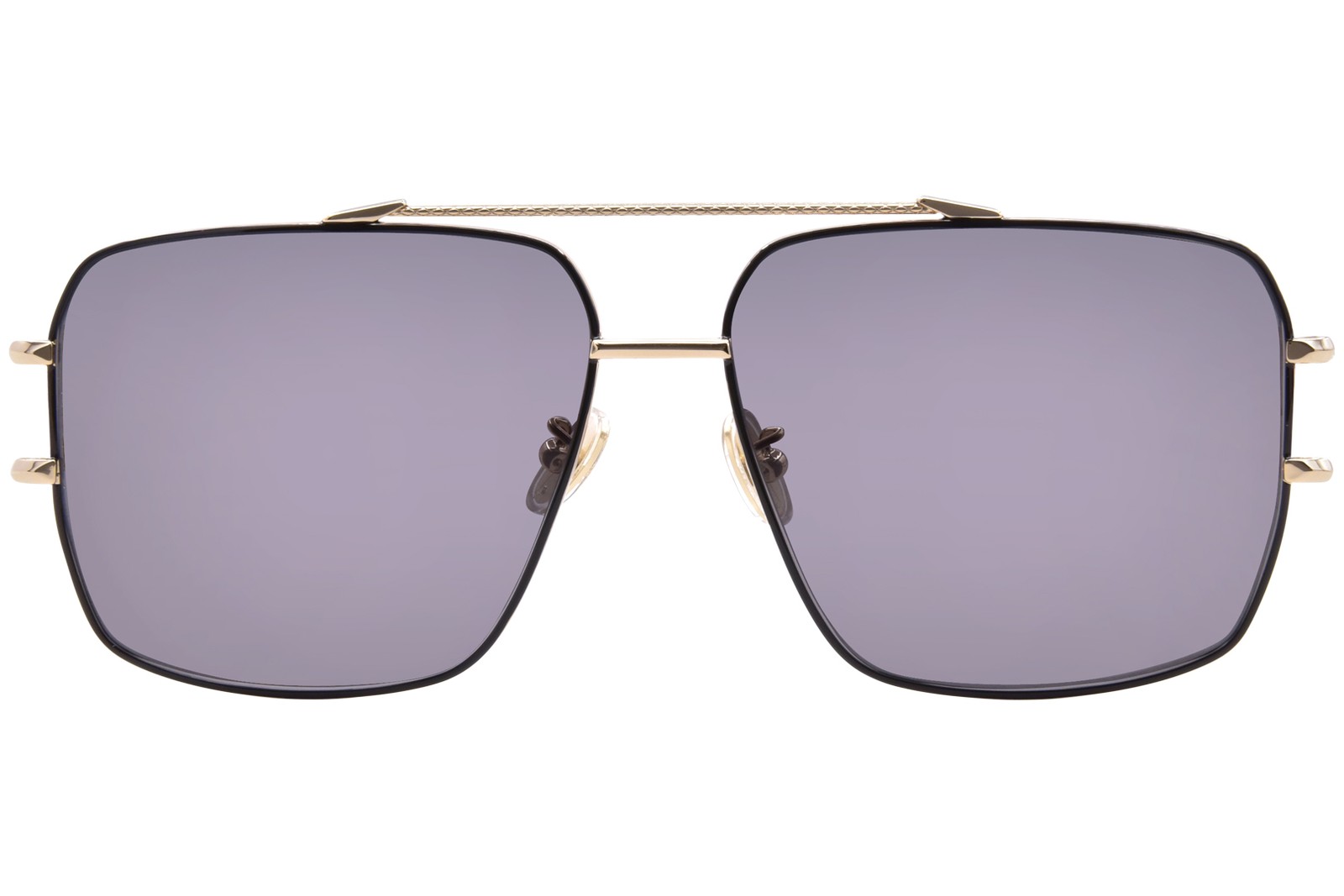 Roberto Cavalli SRC131 0301 Sunglasses Rose Gold/Grey Square Shape 61mm