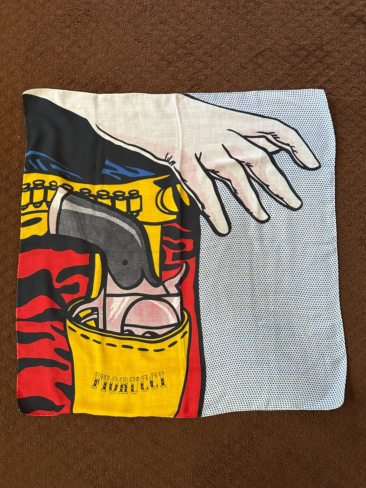 Fiorucci Lichtenstein Scarf –