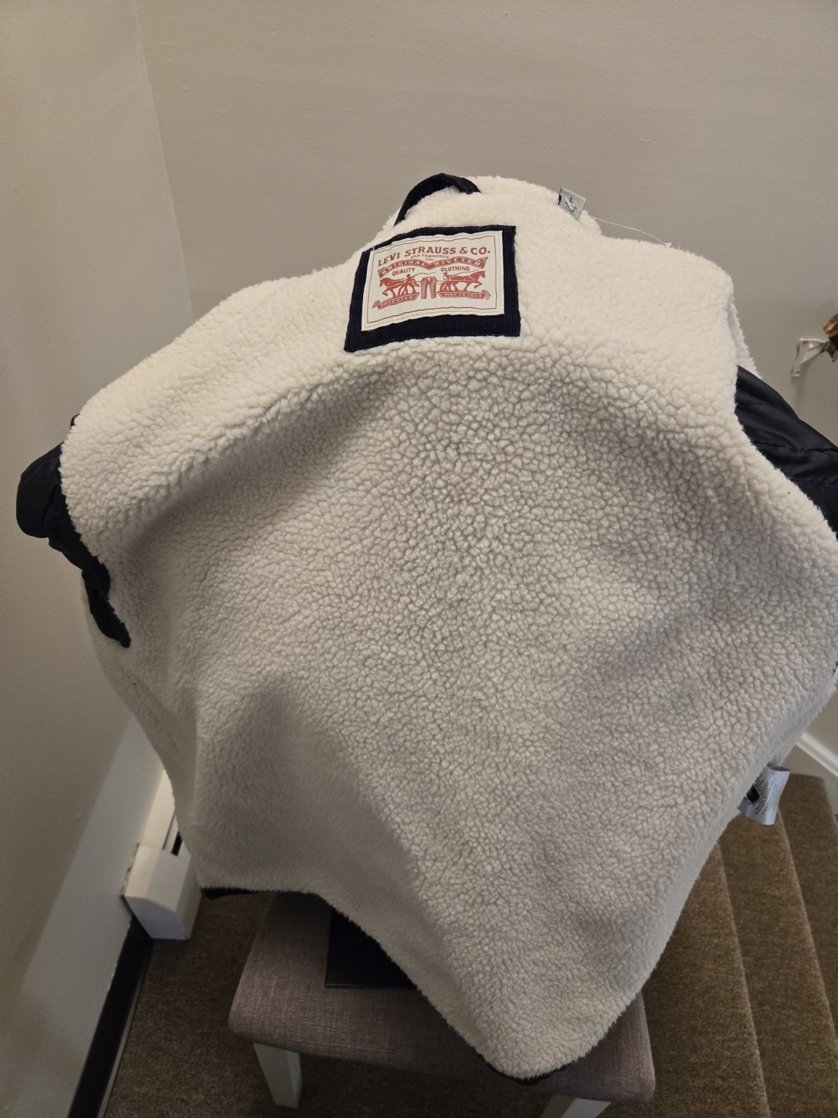 Levi’s corduroy sharpa winter jacket