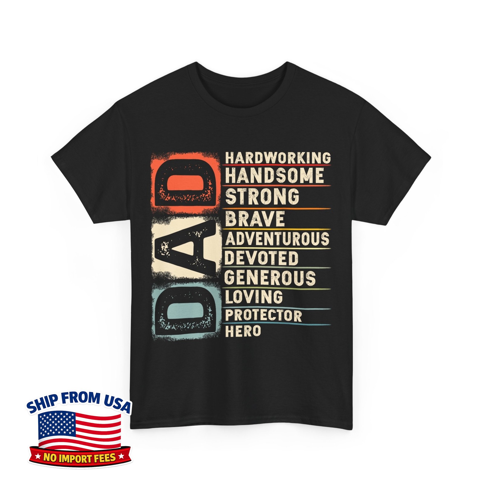 Definition of Dad Retro Meme Joke Father’s Day Vintage Funny Unisex T-Shirt