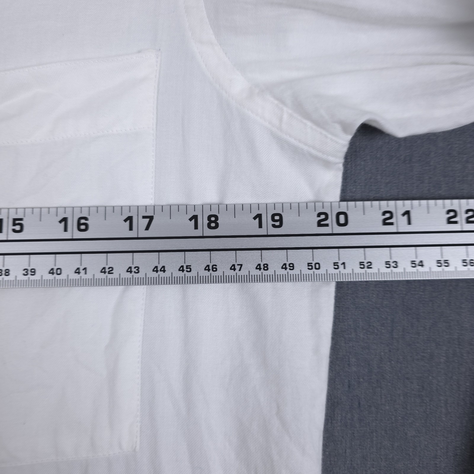 KOTN Shirt Mens Medium White Egyptian Cotton Lightweight Long Sleeve Button