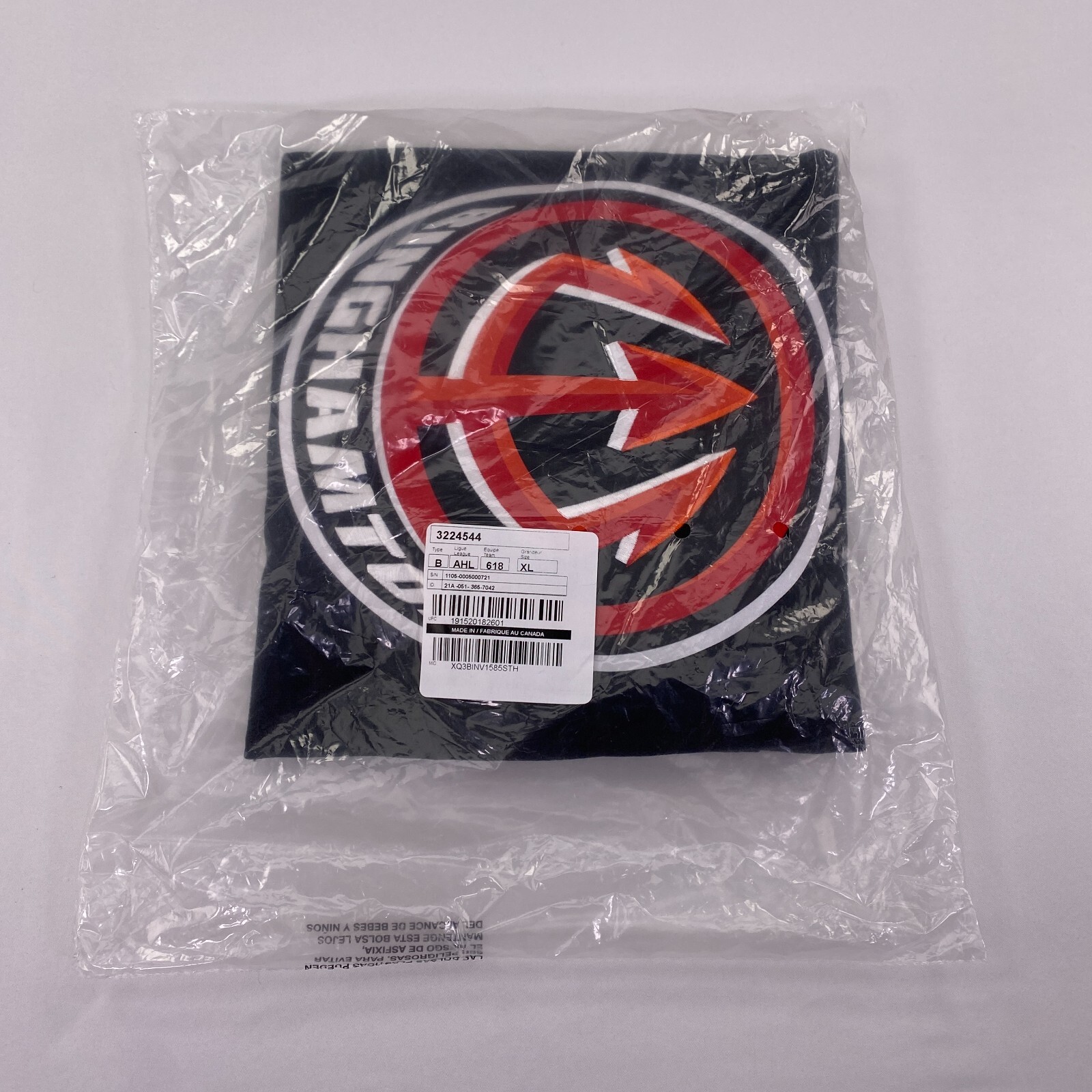 YOUTH HOCKEY JERSEY CCM BINGHAMTON DEVILS YOUTH X-LARGE NEW AHL NHL NJ DEVILS