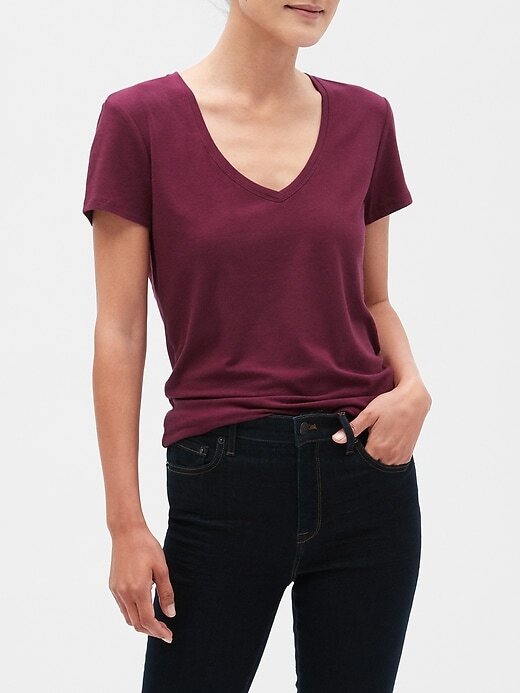 Banana Republic Timeless Tee T Shirt Top WHITE, BLACK or BLUE NEW XXS-XL/PS