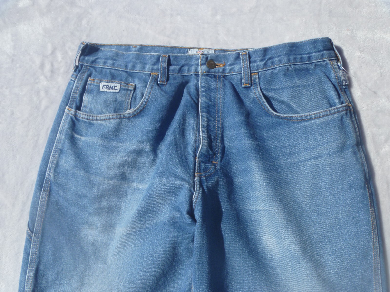Tyndale FR Jeans Mens 36×32 Flame Resistant Relaxed F290T Blue Denim Made in USA