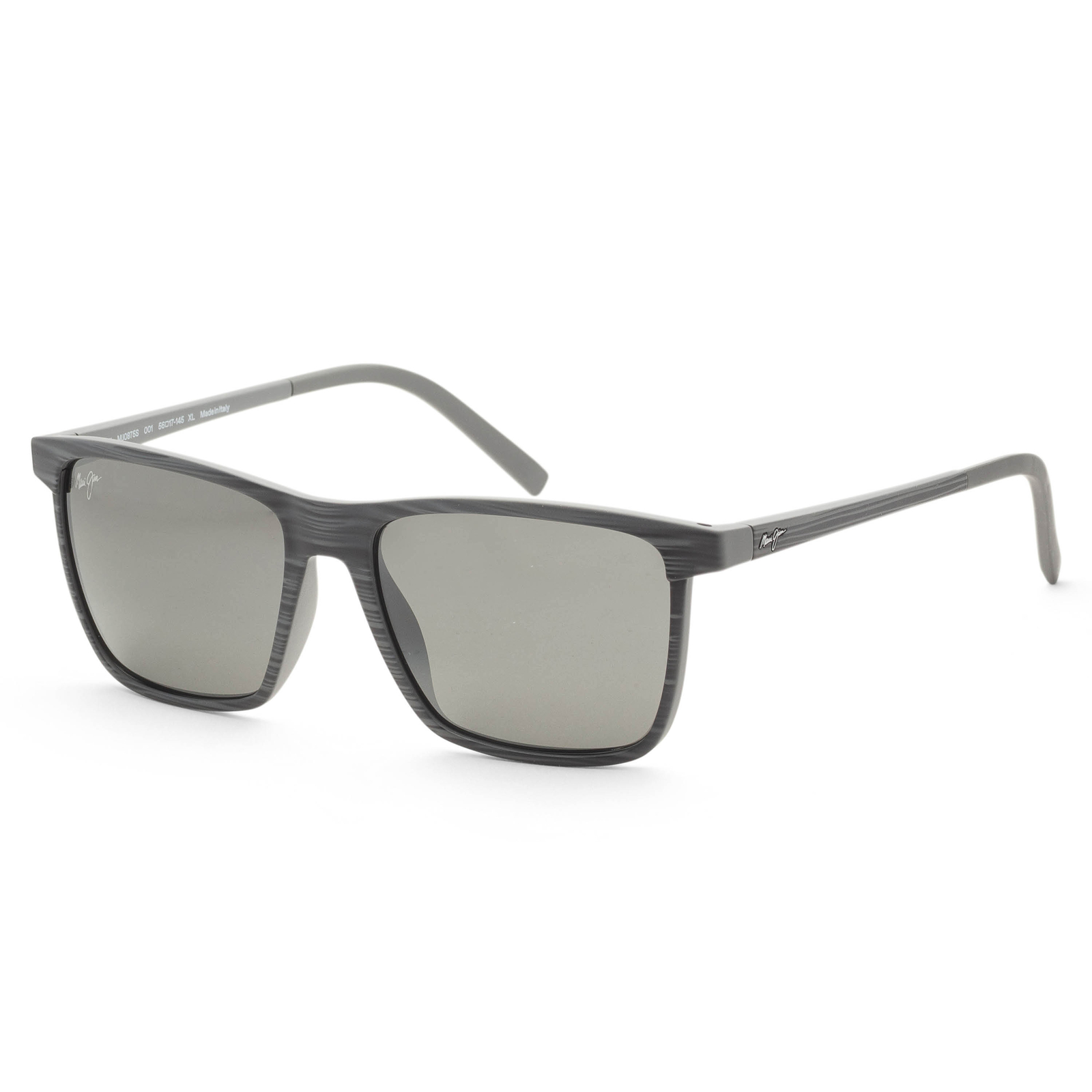 Maui Jim Men’s One Way 56 mm Grey Sunglasses MJ0875S-001