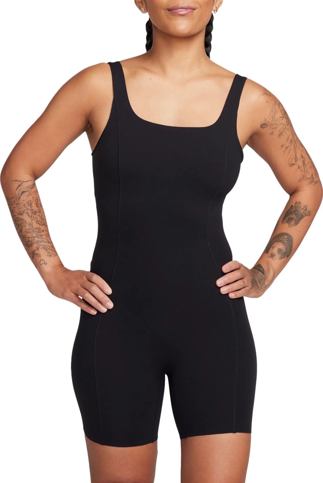 NWT Women’s Nike Zenvy Dri-FIT Short Bodysuit S,M MSRP $110