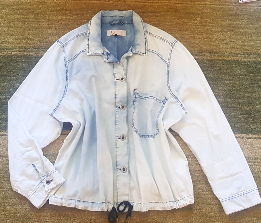 GREAT DENIM JACKET.BLOUSE.KENNY S.NEW.Sz.42-44-46-48-50/L-XL-XXL/NP 139