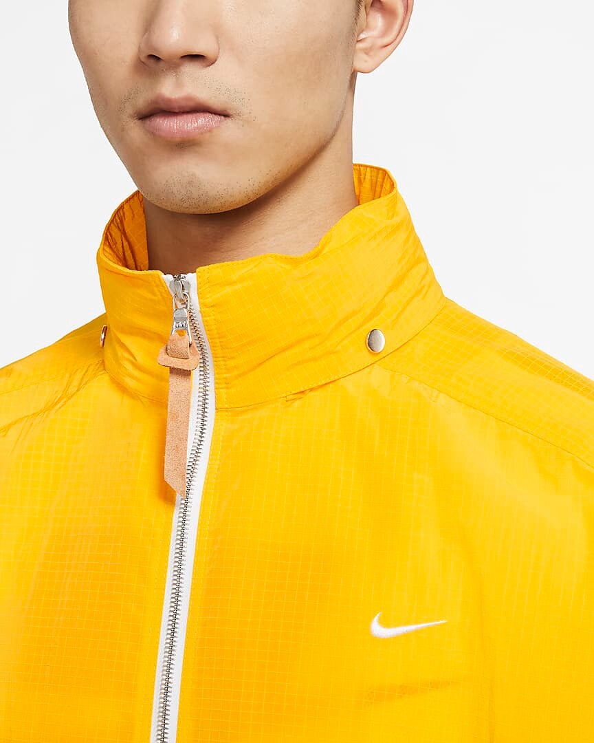 Nike NikeLab Made In Italy Hooded Jacket -CT4585-731- Opti Yellow MED $400 NEW