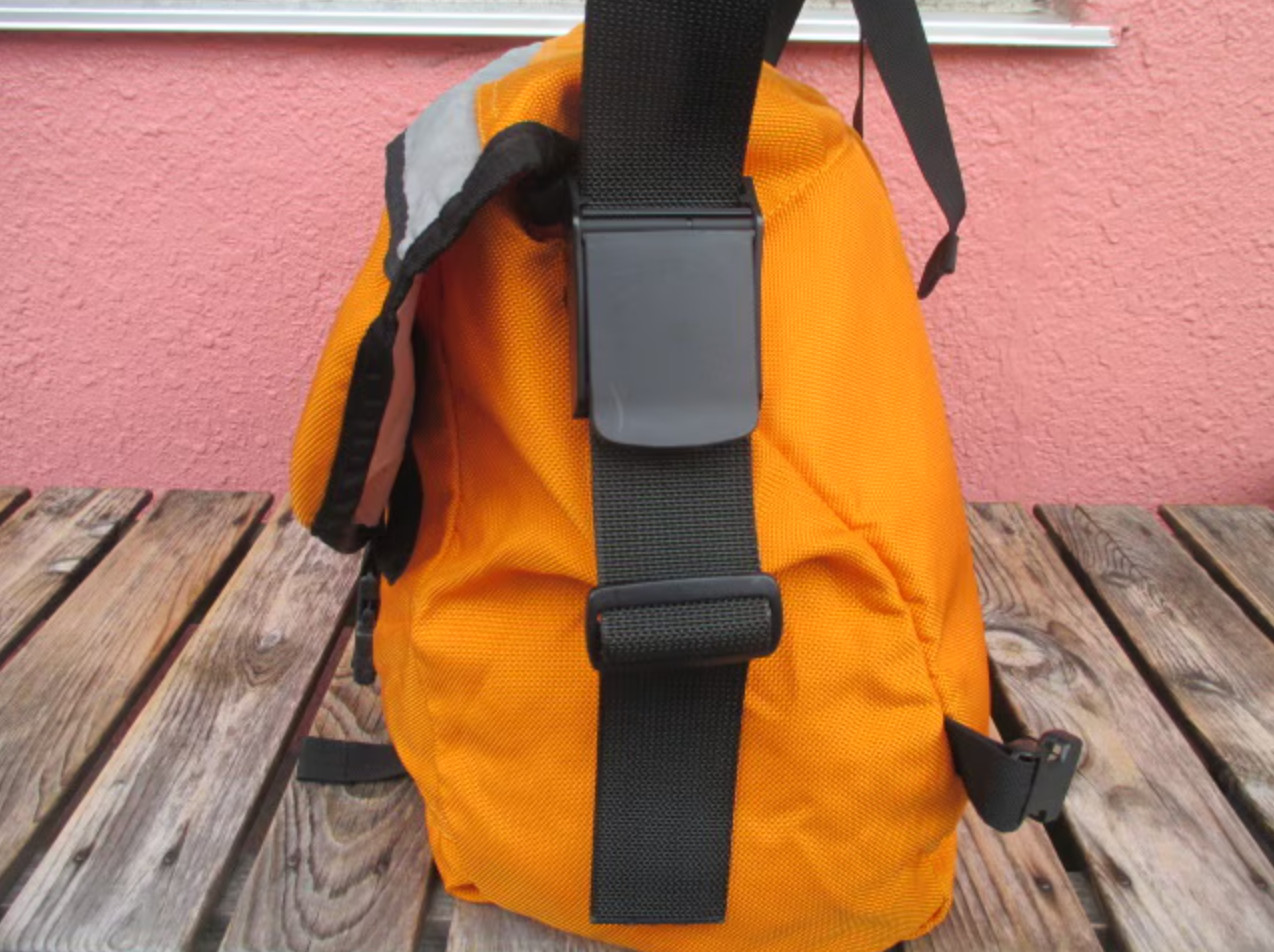 PATAGONIA 2000FW Critical Mass Bag Mango H 14.9 x W 20 x D 7.8 in Made in USA