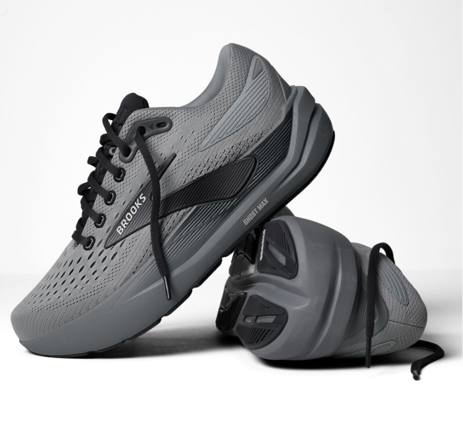 Men’s Brooks Ghost Max 3 Road Running Shoes Primer Grey Regular, No Import Fee