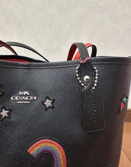 Coach/COACH/F25798 Leather City Zip Tote Bag
