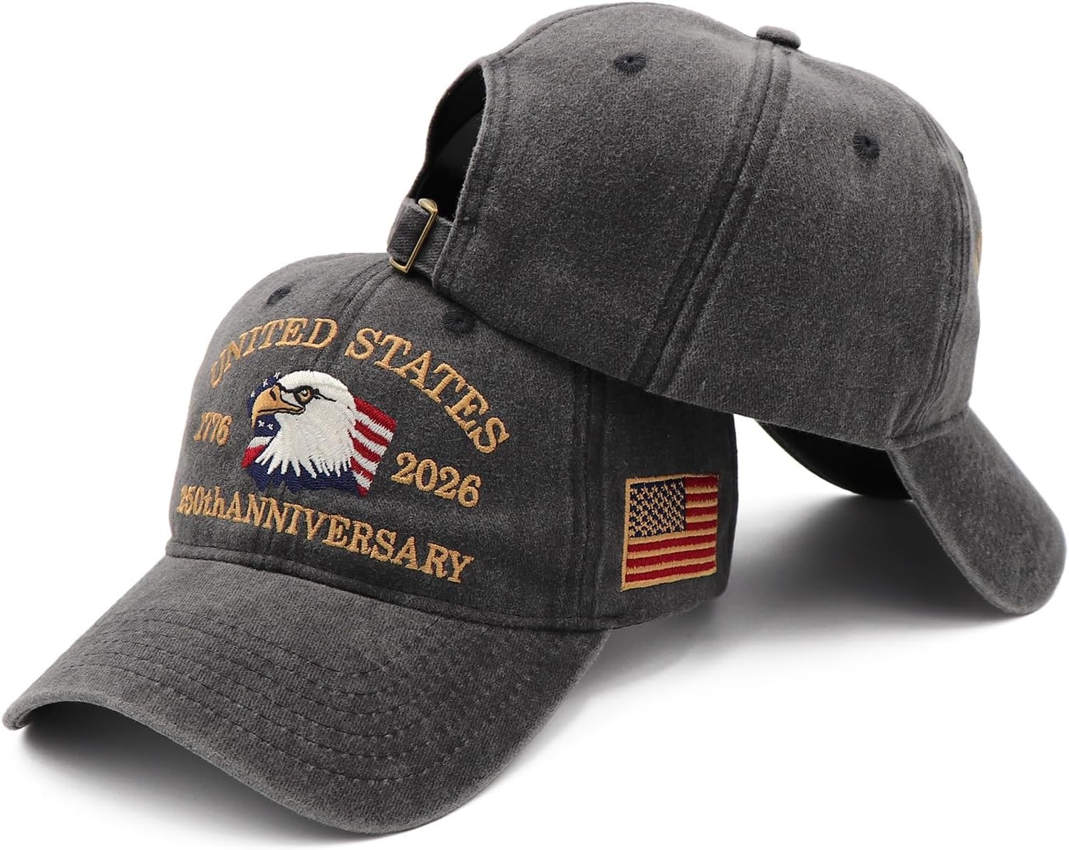 250th Anniversary USA Hat Patriotic Embroidered Baseball Cap Men Women