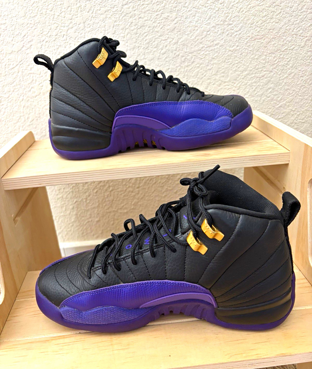 Air Jordan 12 Retro Field Purple || 6.5 US Kids || Worn Once || No Original Box