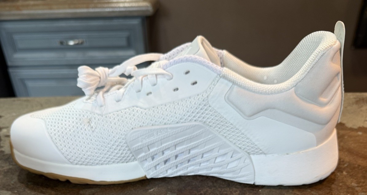 Adidas Men’s Dropset 3 Cloud White Gum Training Sneaker Shoes Size 14