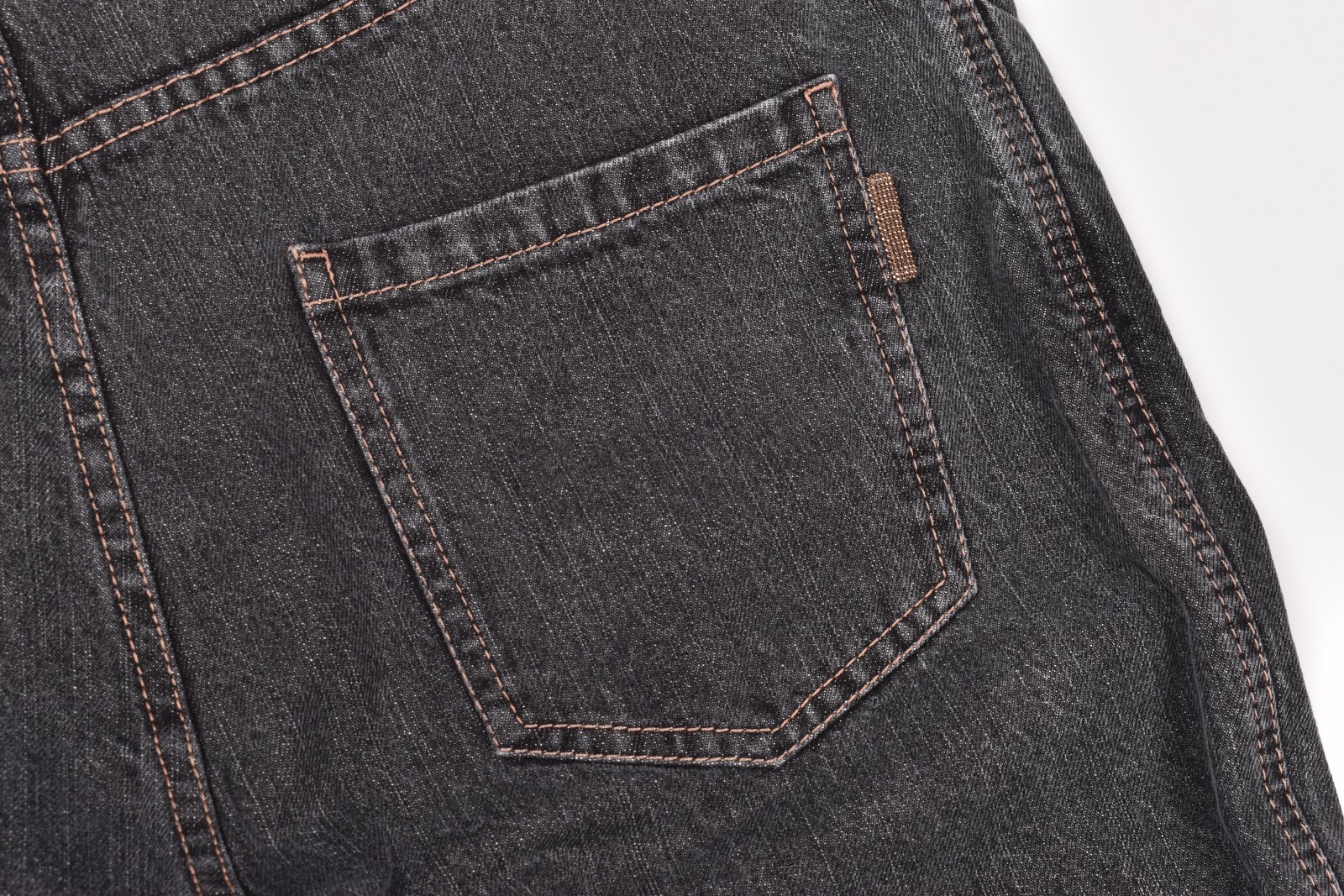 BRUNELLO CUCINELLI WOMEN’S DARK GREY TAPERED TROUSERS MSRP $1865