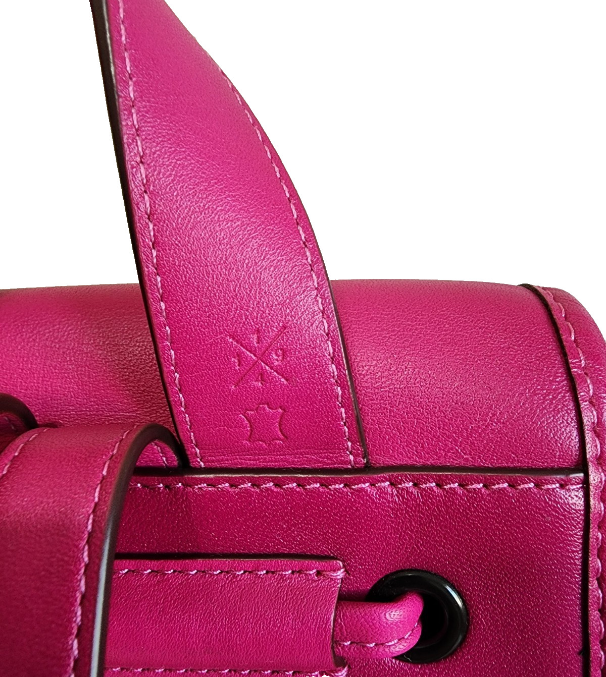 Coach Originals Mini Turn Lock Backpack Cerise (Fuchsia Pink) Leather Style 3334