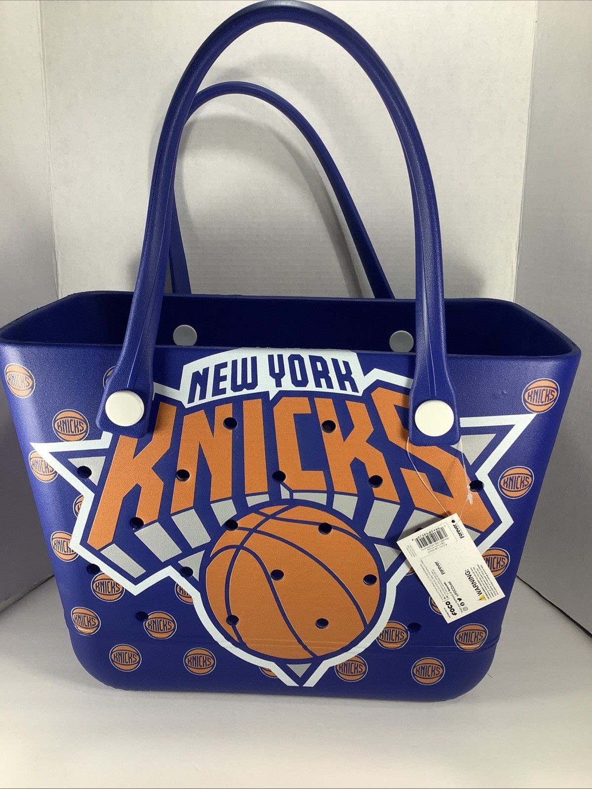 New York Knicks Basketball NBA Bogg Bag Limited XL Edition Tote~17.5”x12.5”x9.5”