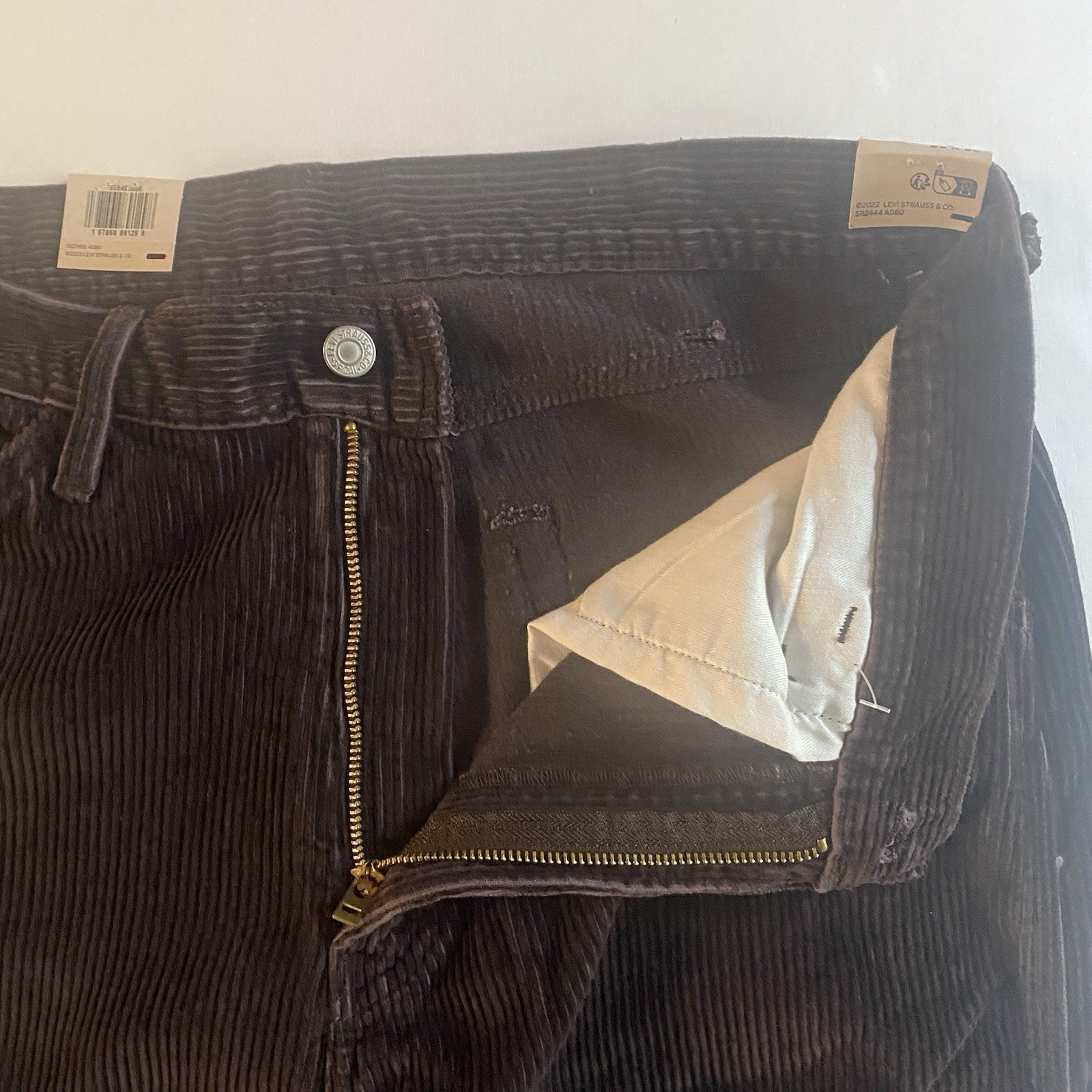 Levis 568 Loose Fit Corduroy Carpenter Pants Mens 31×32 Utility Work Skater Y2K