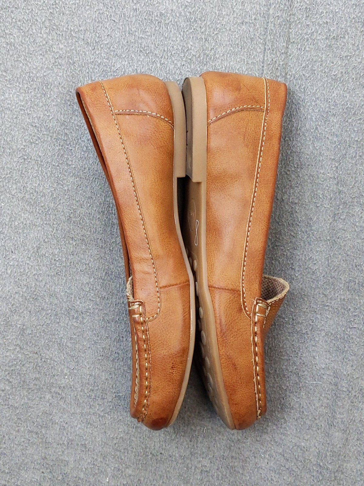 B.ø.c Shoes Womens Size 7 Brown Loafer Flats Cushioned Comfort Casual Slip On