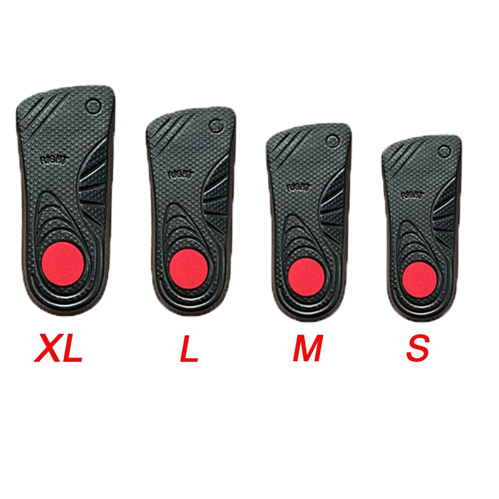 3/4 EVA Orthotic Insoles Arch Support Foot Pain Relief Shoe Insert Pad Men Women