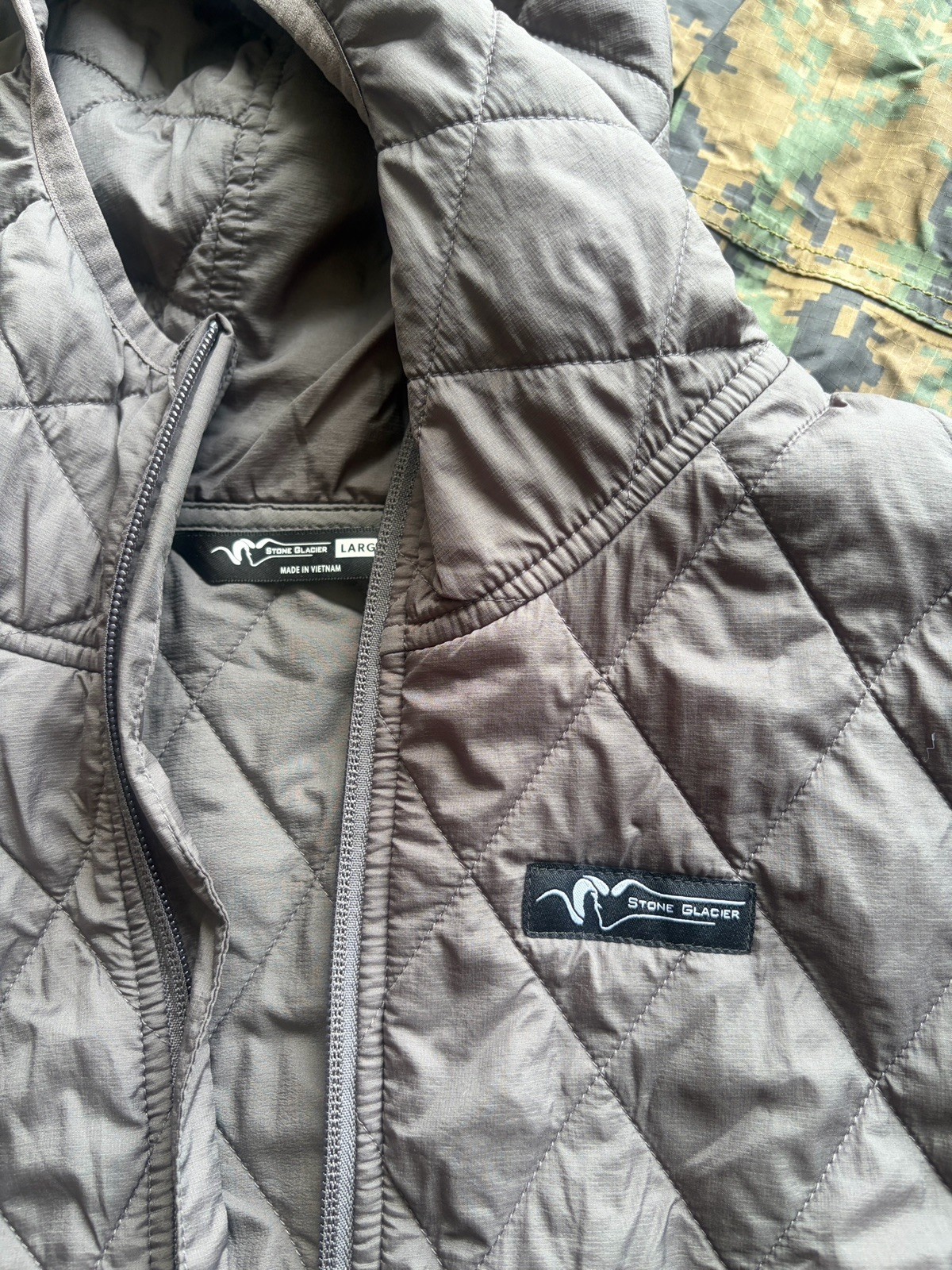 Stone Glacier Arrow Peak Pullover Men’s Large Gray