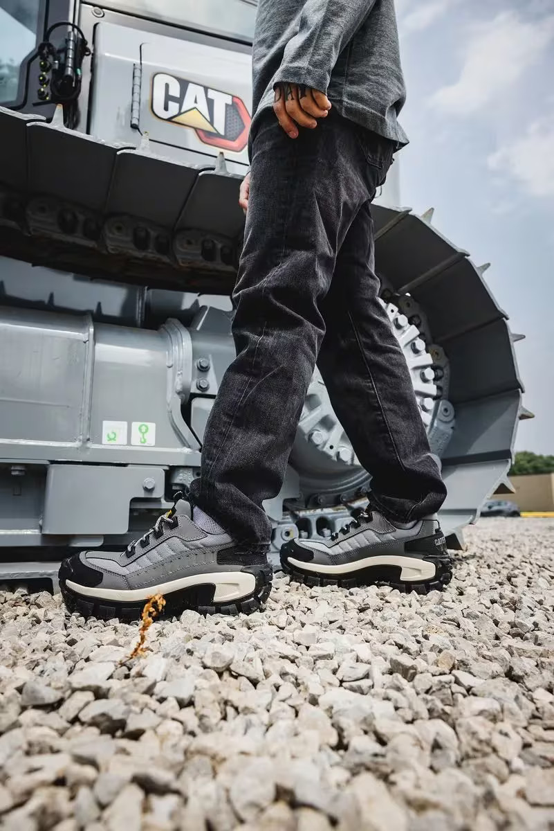 Caterpillar Men Invader Mecha Composite Toe Work Shoe Shoes