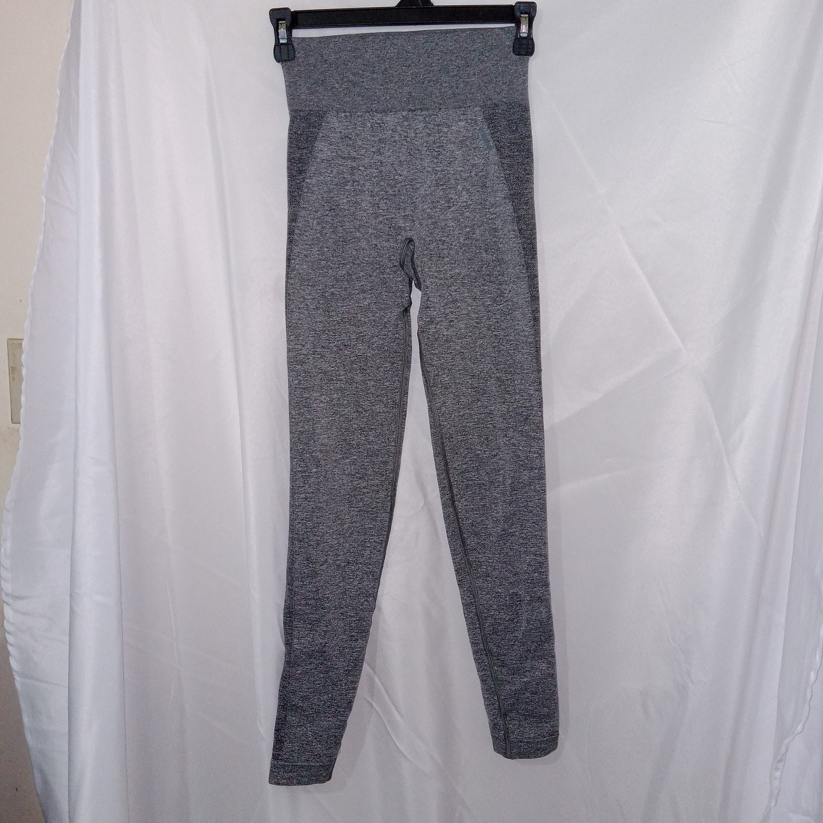 Gymshark Women’s Flex High Waisted Seamless Leggings Gray Marl/Blue Size XS