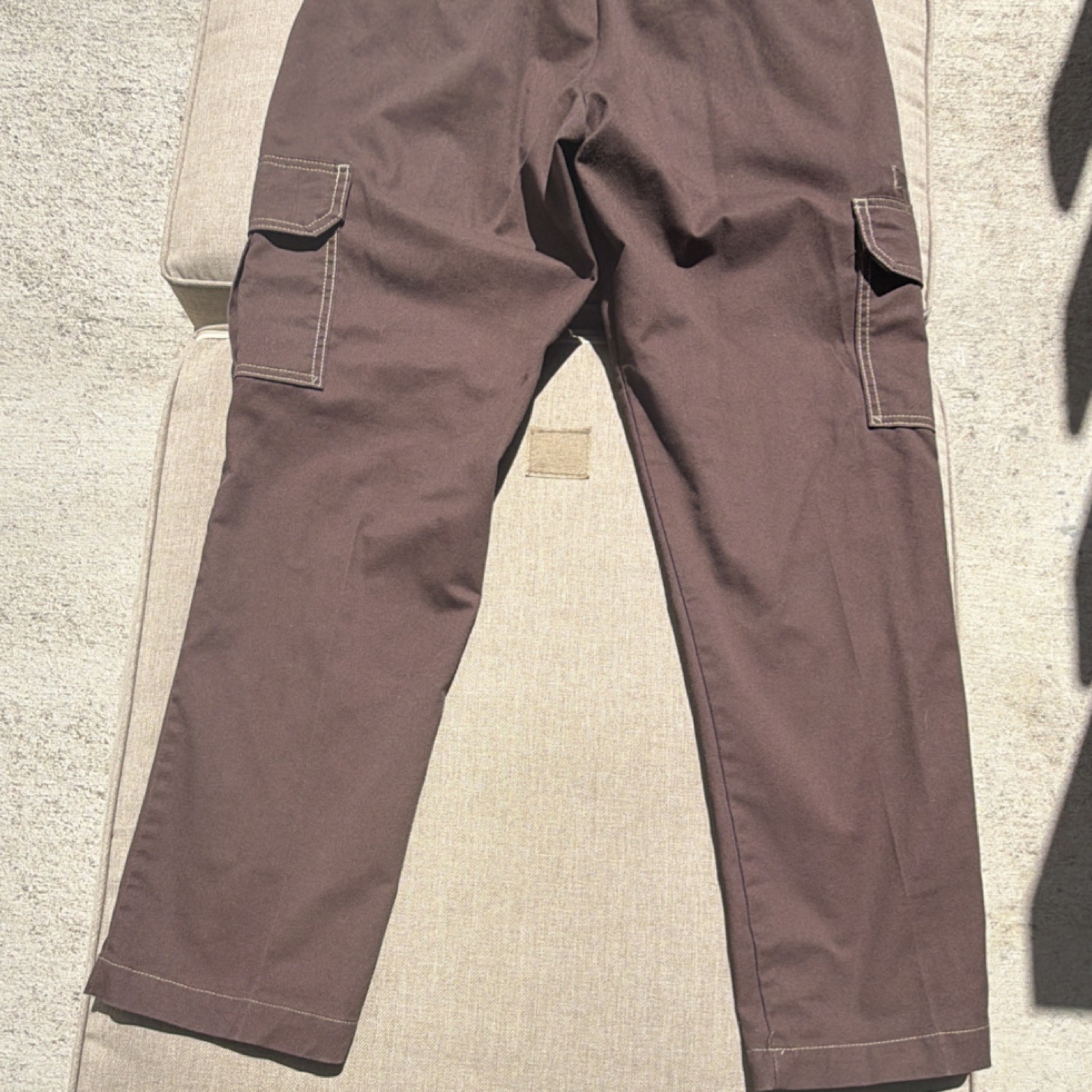 Dickies Flex Slim Straight Work Pants Brown 34×30 WP154CB Construction