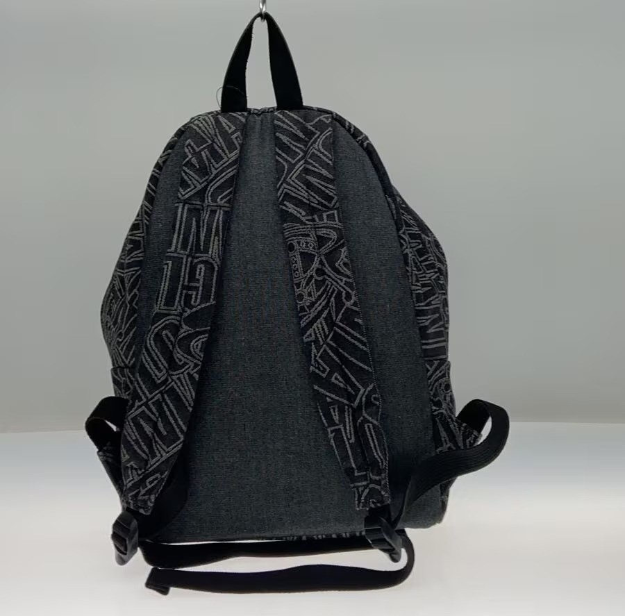 Vivienne Westwood Anglomania Backpack Black Canvas Nylon Women Rucksack