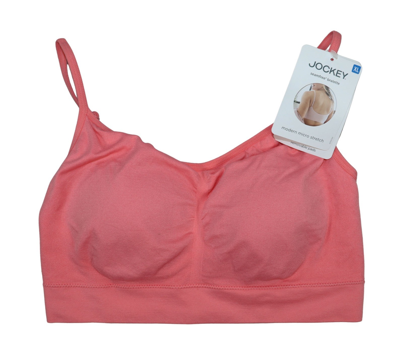 Jockey Seamfree Modern Microstretch Wire Free Solid Color Women’s Bralette NWT