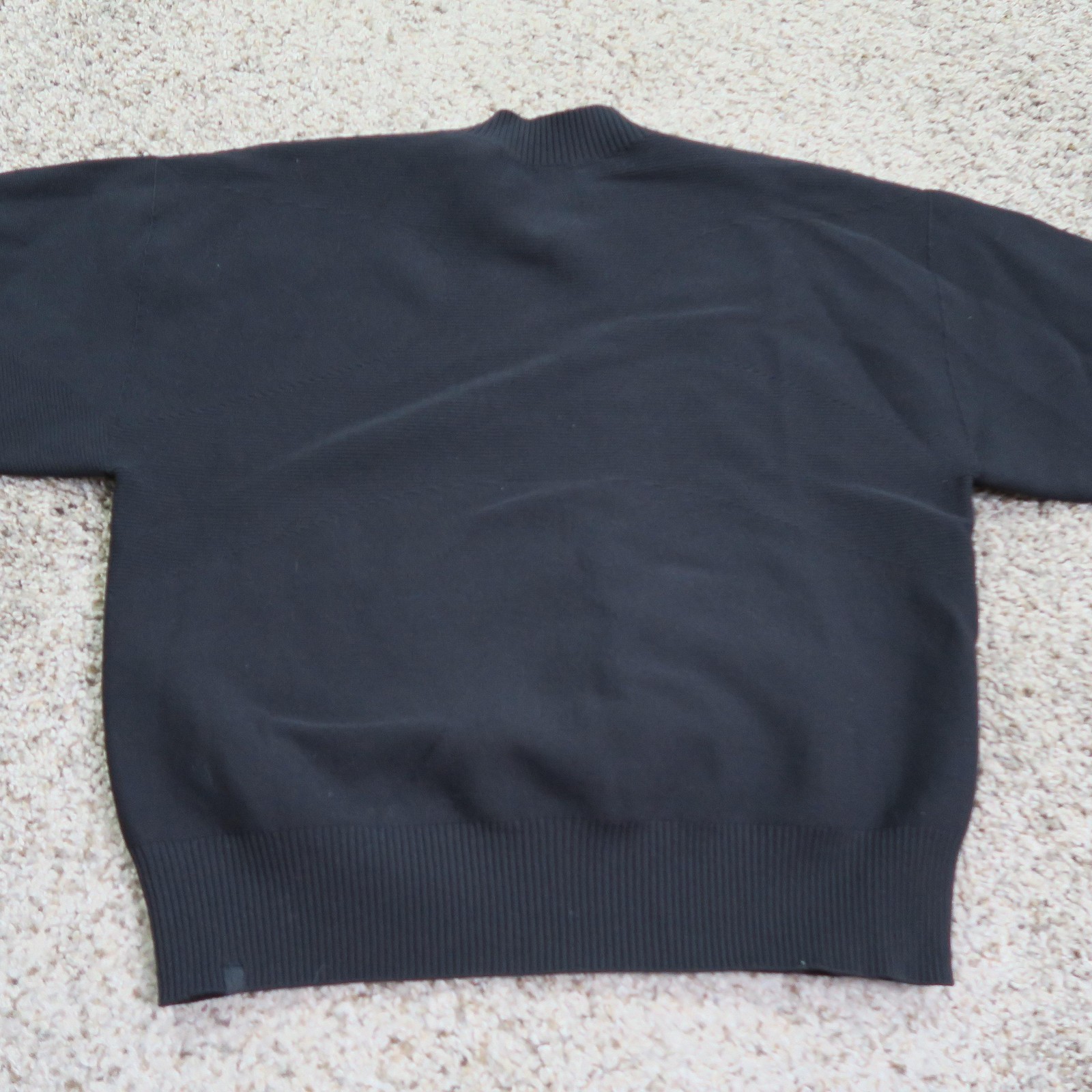 Lululemon Sweater Womens 8 Black All Around Crew Neck Knit Relaxed Fit Pullover