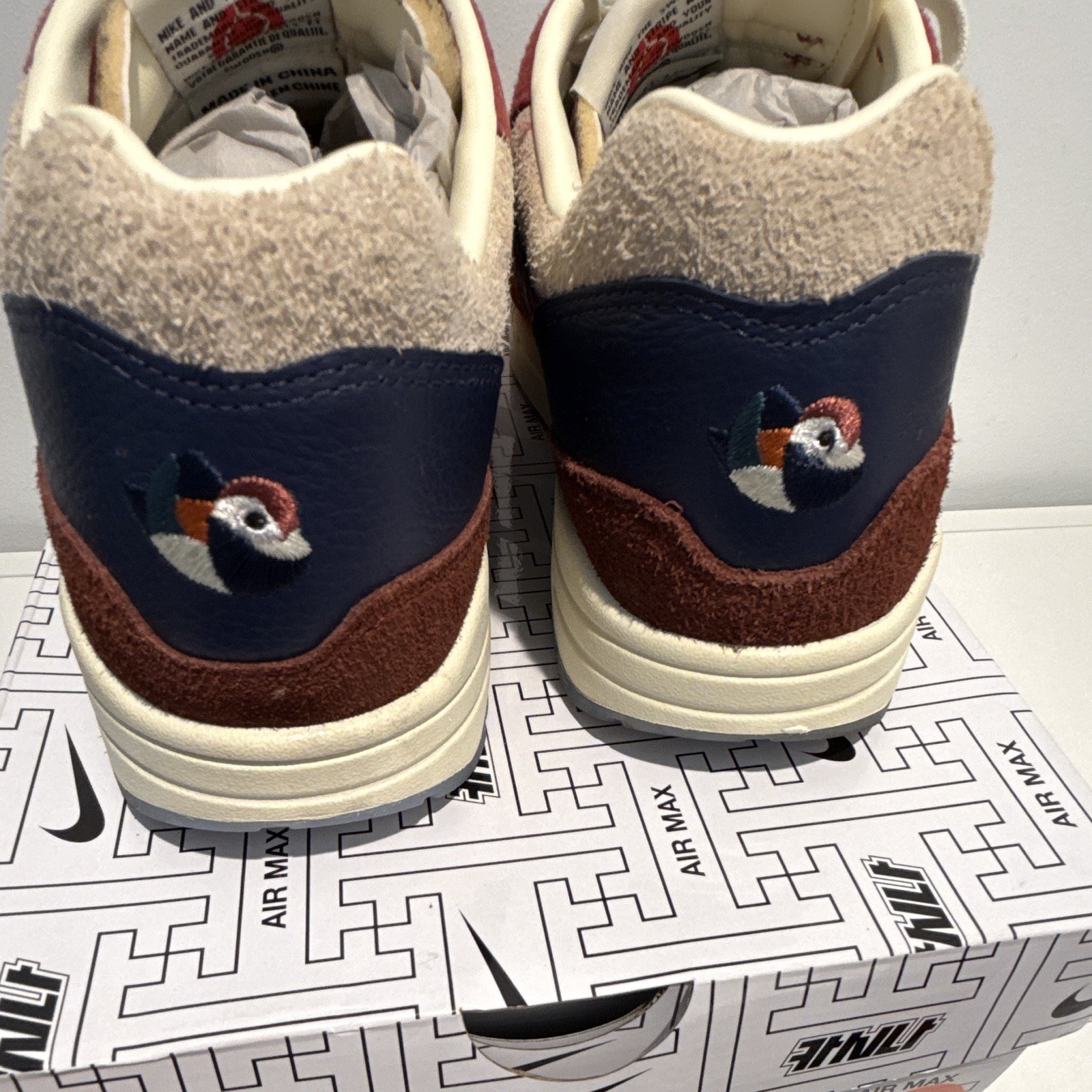 Nike Kasina x Air Max 1 SP Won-Ang Orange Sneakers DQ8475-800