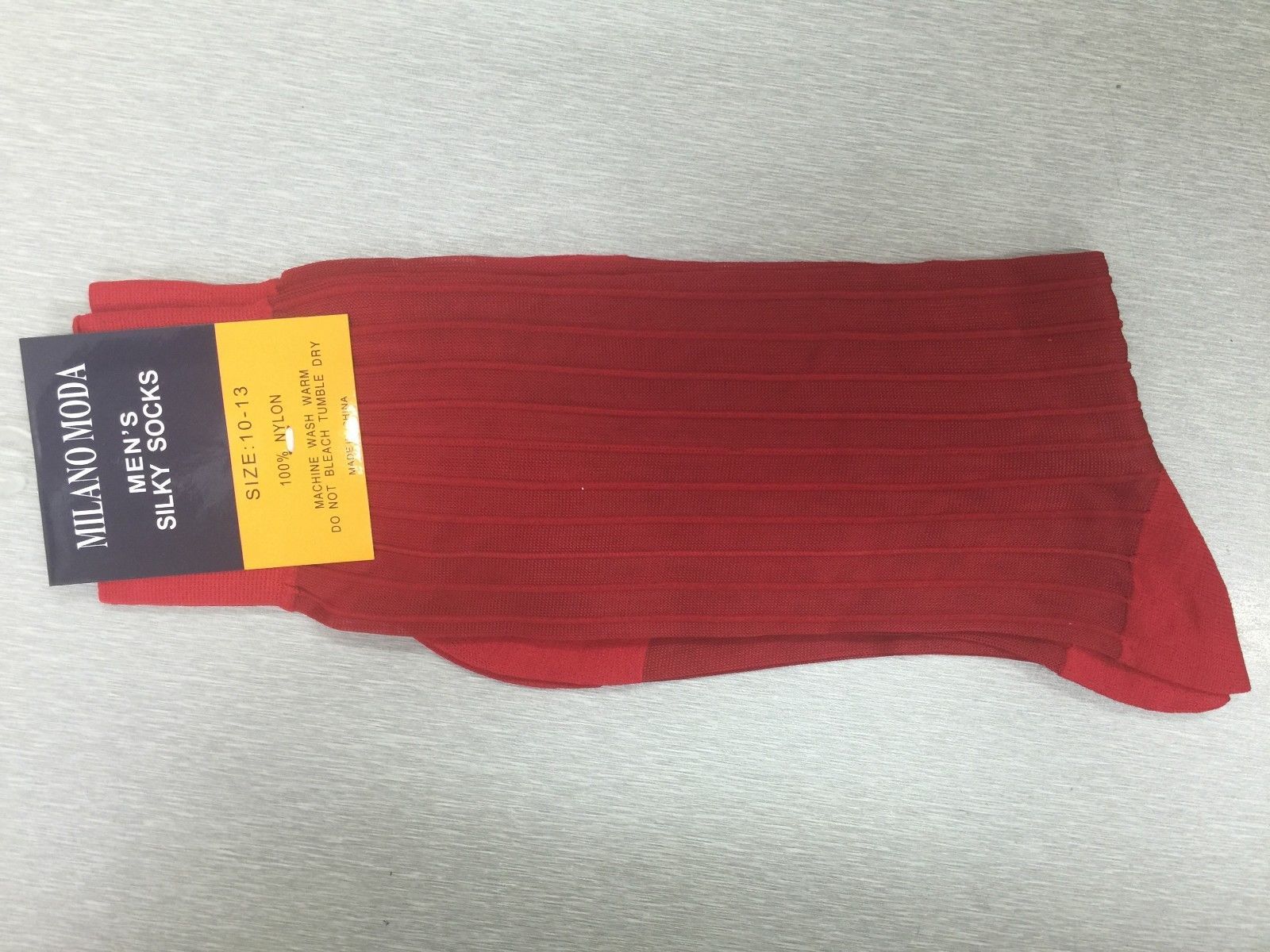 2 pair Men’s Silky Dress Socks ONE SIZE FIT 10-13 SHOES 7-12 S01