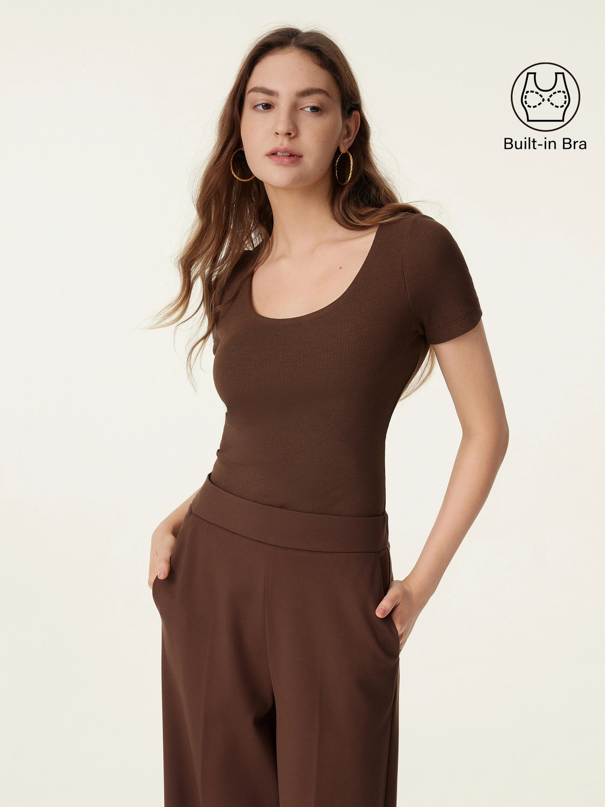 OGL Scoop Neck Cotton New Airy Bra Top