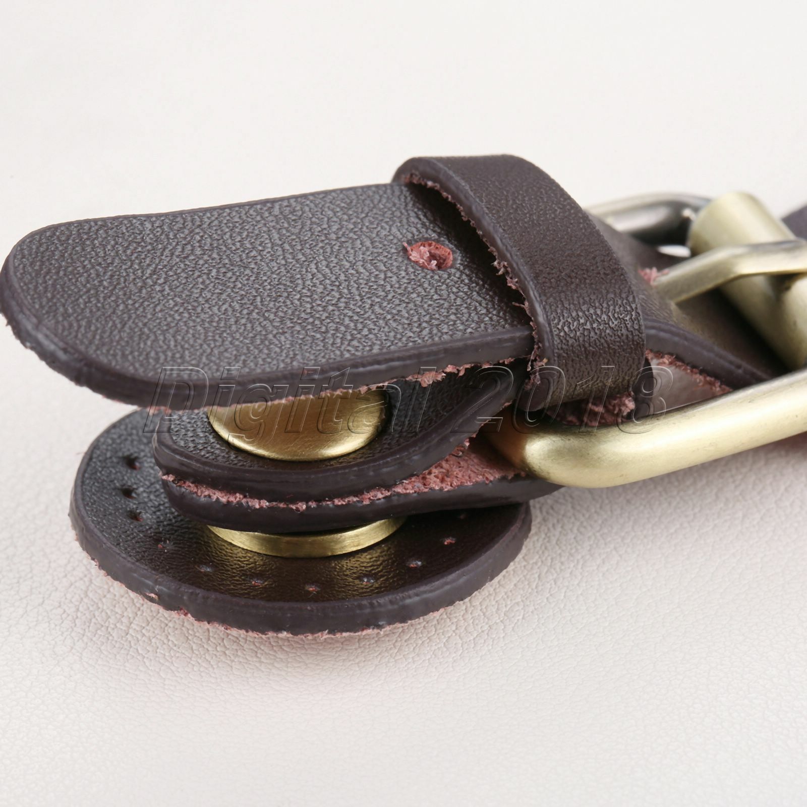 1Set 95*31mm Leather Magnetic Snap Buckles Sewing Fasteners For Bag 6Colors