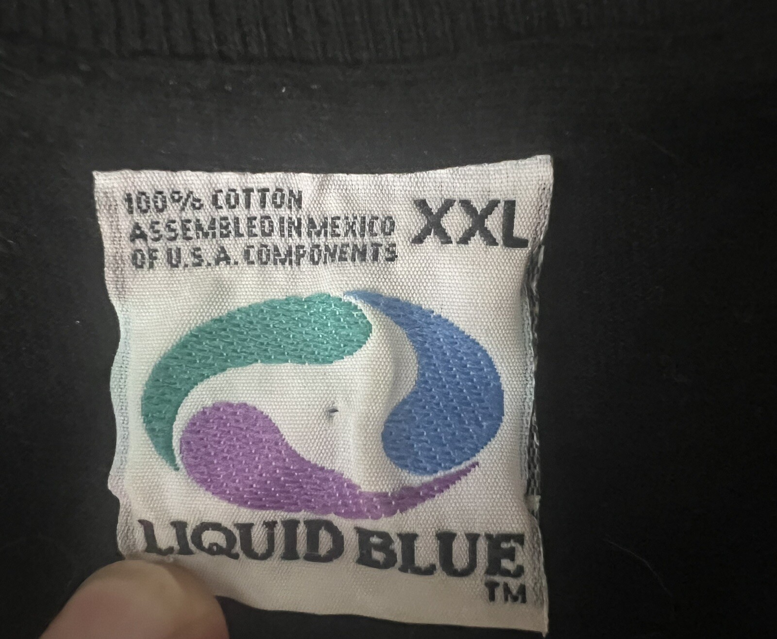 vintage 90s Liquid Blue AIO Dragon Priestess Sorceress shirt – XXL White tag 2XL