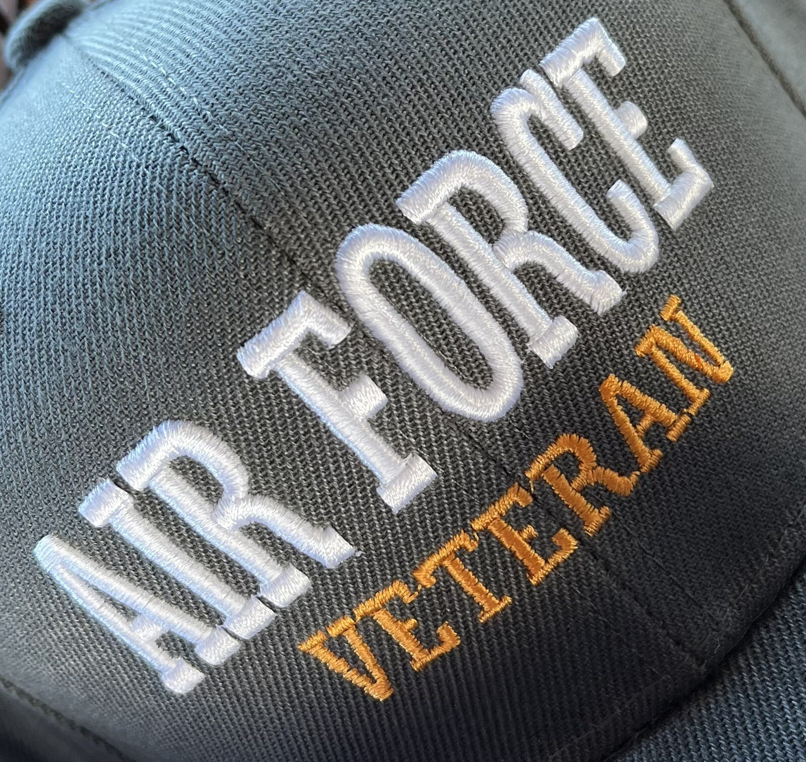 U.S. Air Force VETERAN Gray Baseball Cap