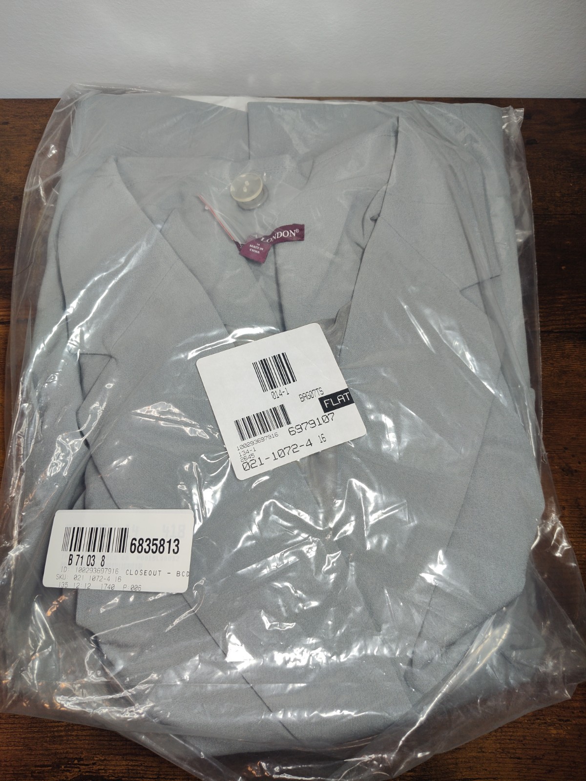 Jessica London Blazer Gray Women’s Size 16