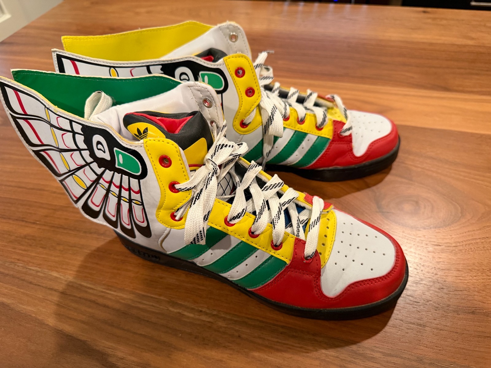 Size 8 – Jeremy Scott x adidas Eagle Wing Totem