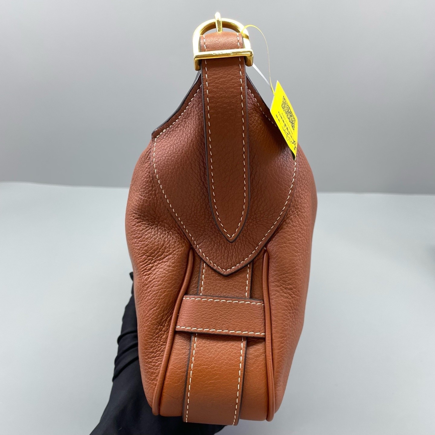 Celine Pre-Owned Authentic Underarm Bag Caramel 35*20*6cm