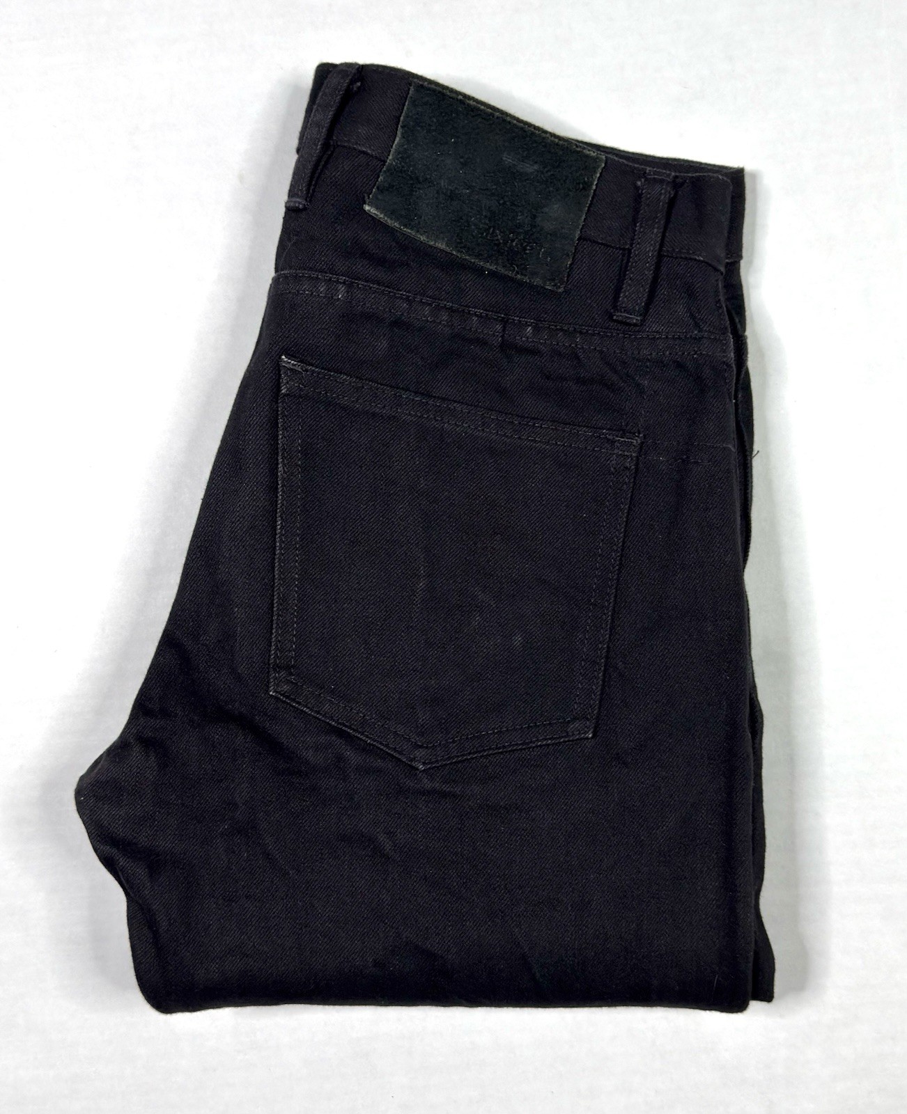 3sixteen ST-220X Slim Tapered Double Black Selvedge Jeans Button Fly Men’s 33×25