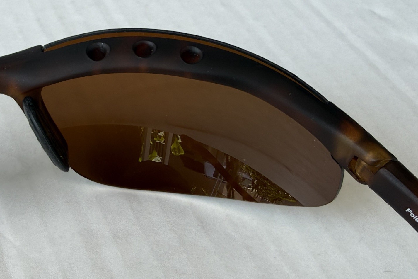 Rare NATIVE Eyewear Dash XR Tigers Eye Polarized Sunglasses Excellent Condition.