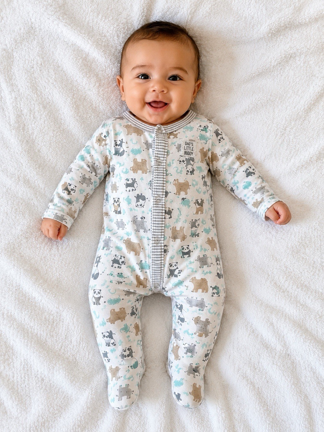 Carter’s Just One You Baby Footed Sleeper – 3 Months – Woodland Animal Print