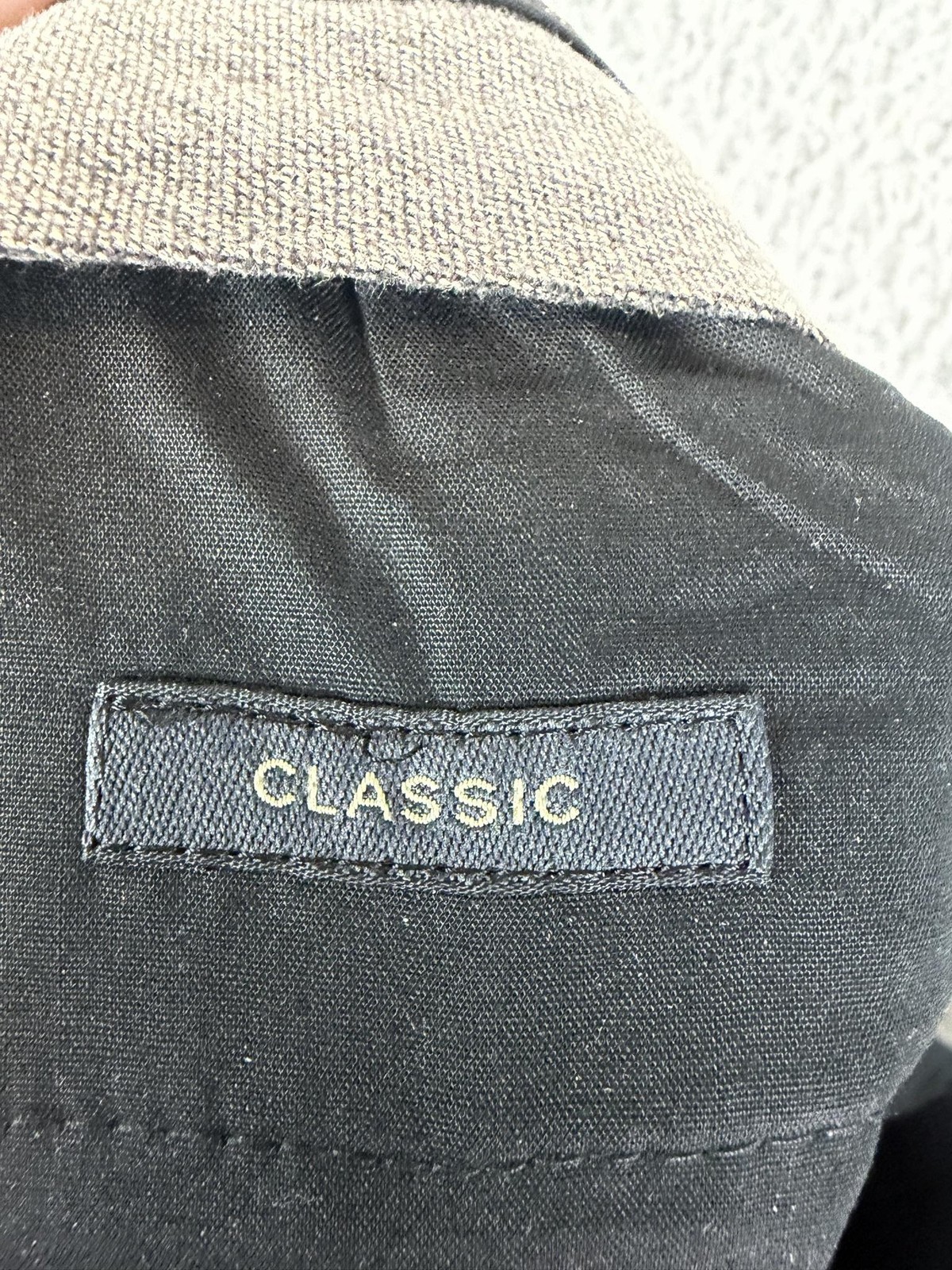 J.Crew Bowery Dress Pants Mens 36×32 Gray Classic Fit Wool Lined Business Office