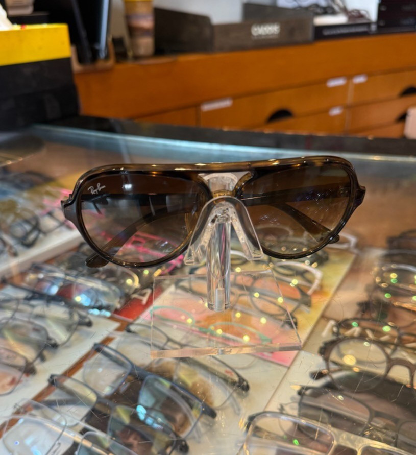 Authentic Ray-Ban Cats 5000 Classic Polished Light Havana Lt Brown Gradient 59mm