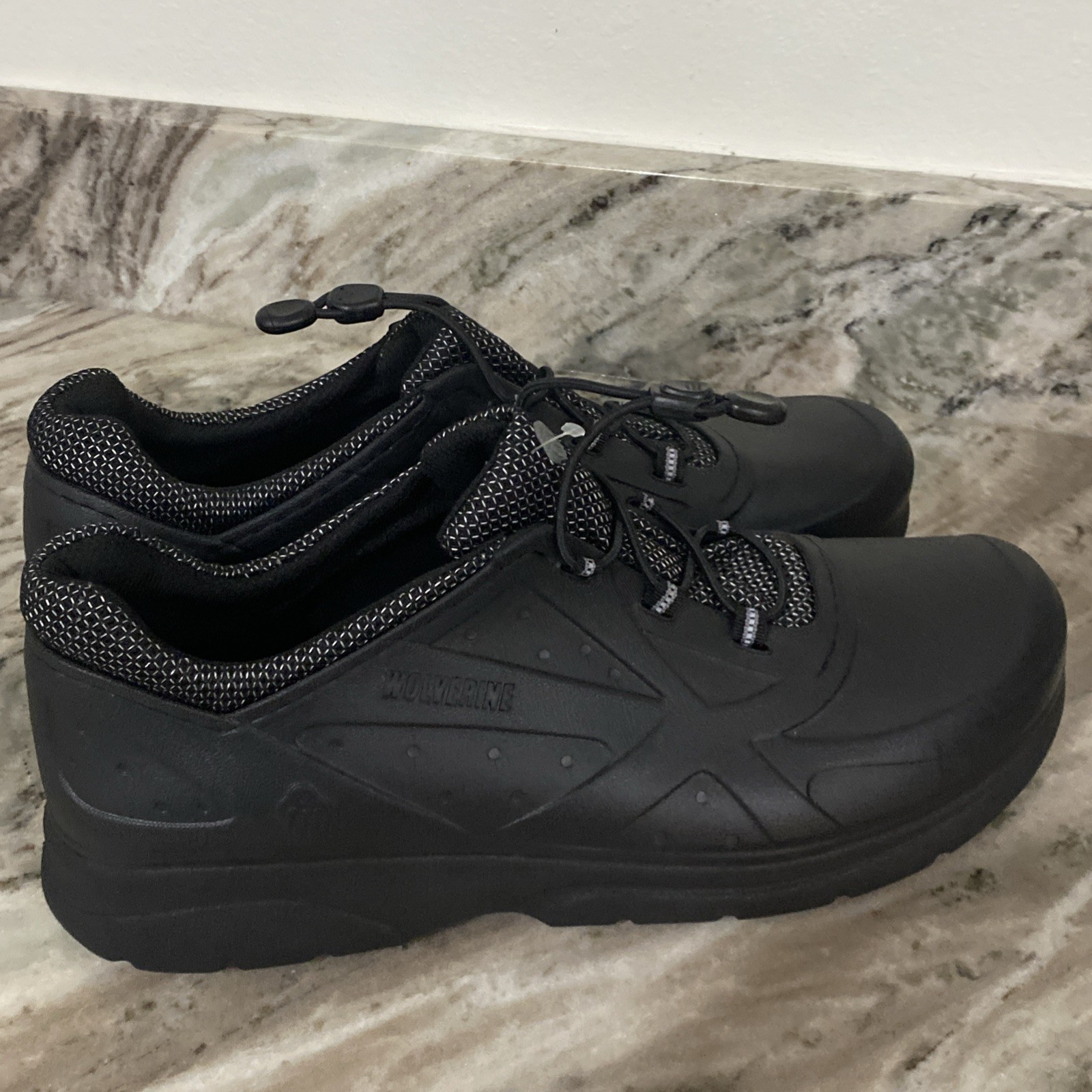 WOLVERINE Men’s Serve SR Health Care Professional Shoe W20516 Black 12 M